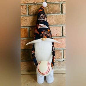 Handmade baseball gnome
